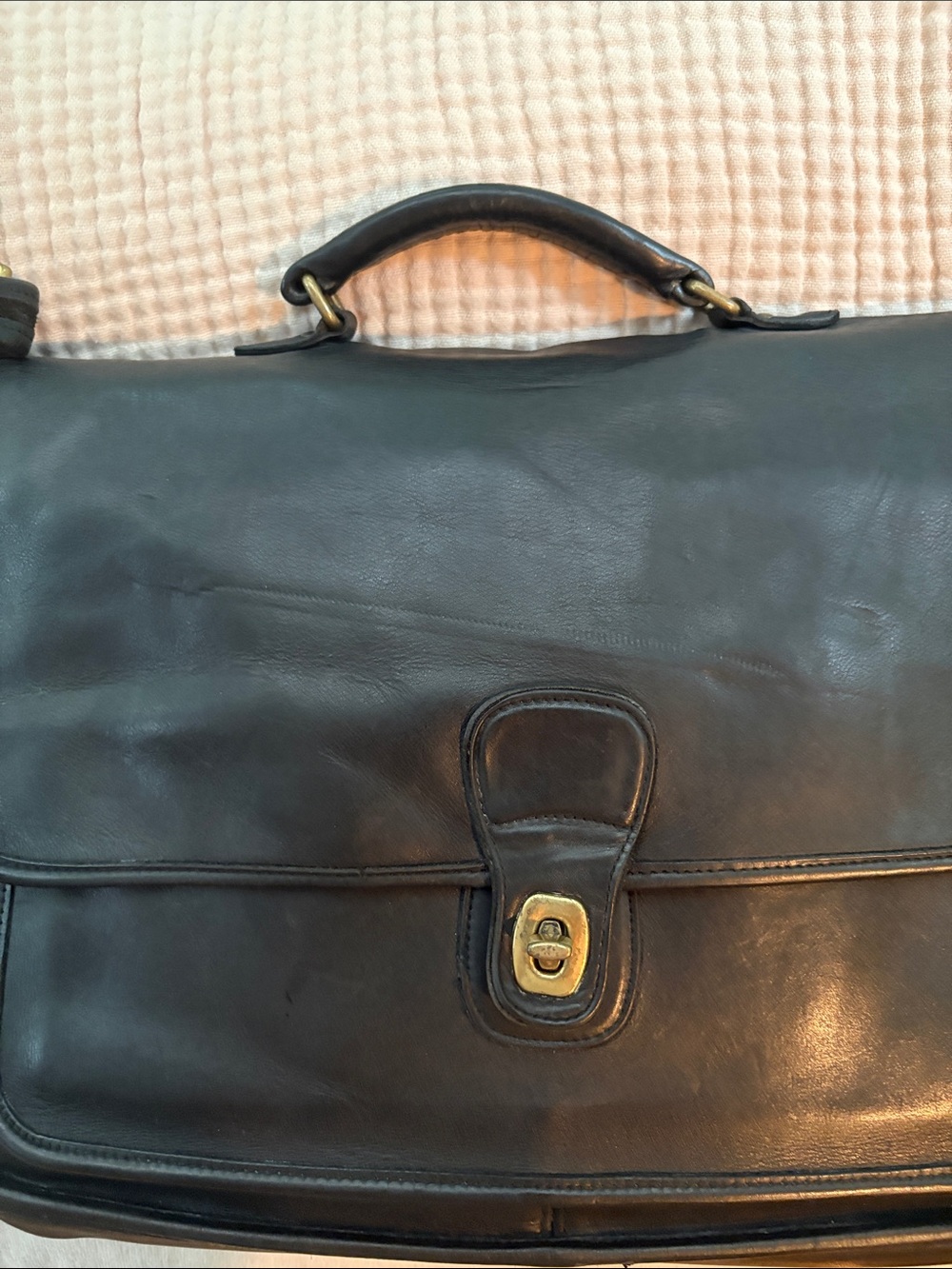 Devil Wears Prada 2 Vintage Coach Metropolitan Brief #5180, USA, Brass, Turnlock